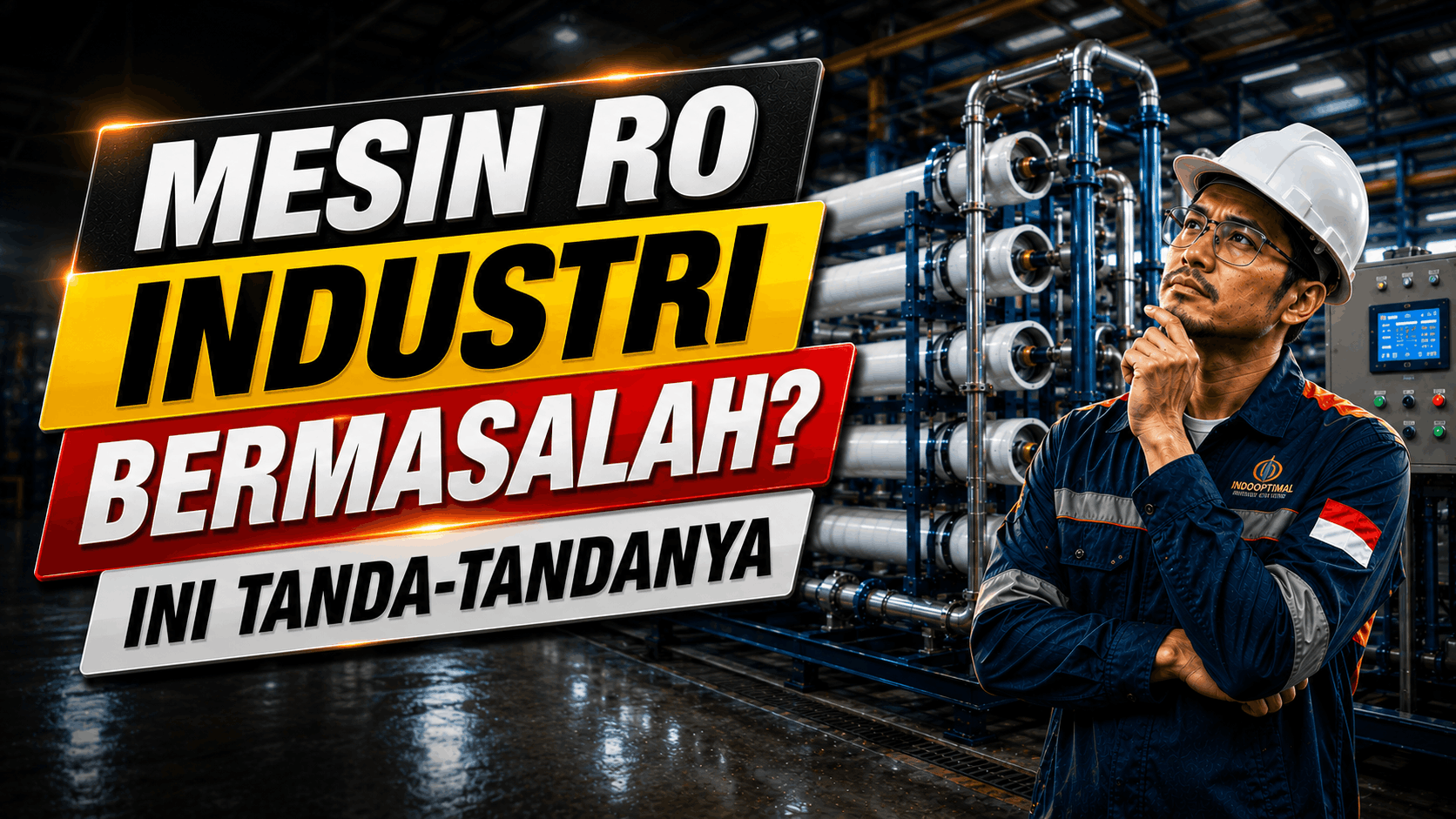 Mesin RO Industri Bermasalah