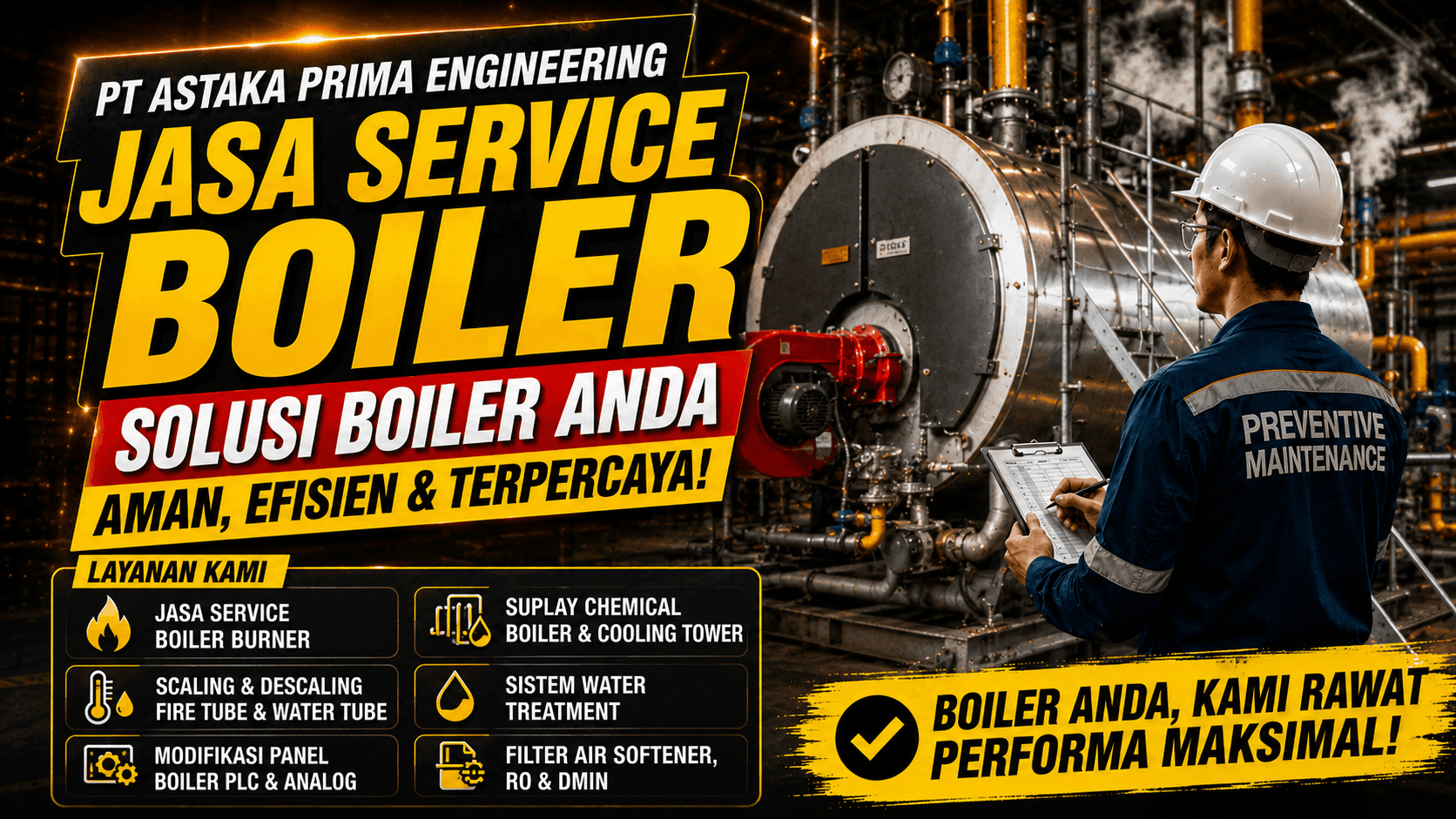jasa service boiler