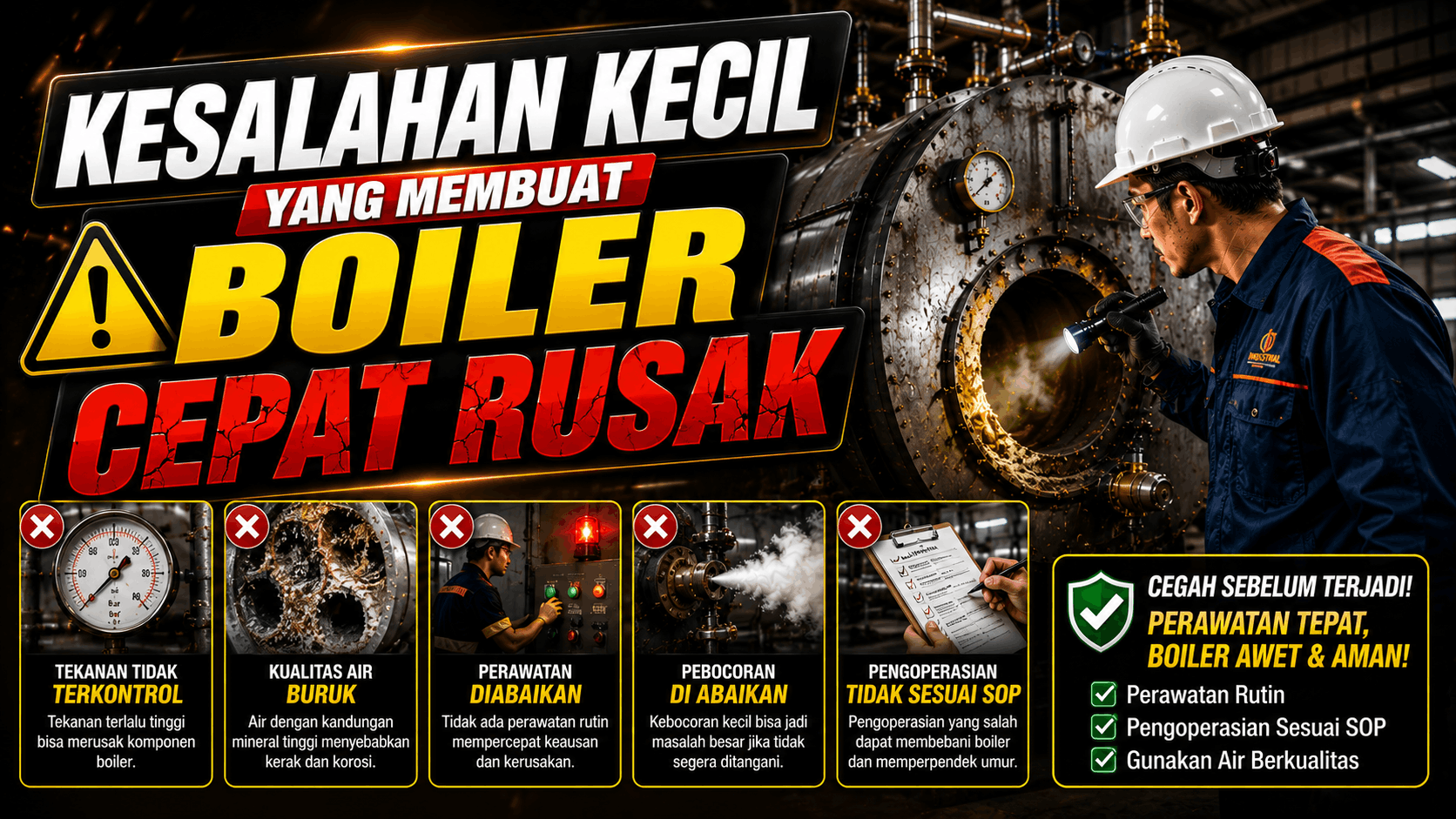 service boiler, teknisi boiler, boiler maintenance
