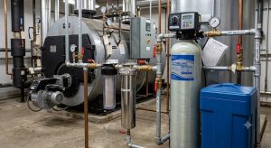 filter softener boiler