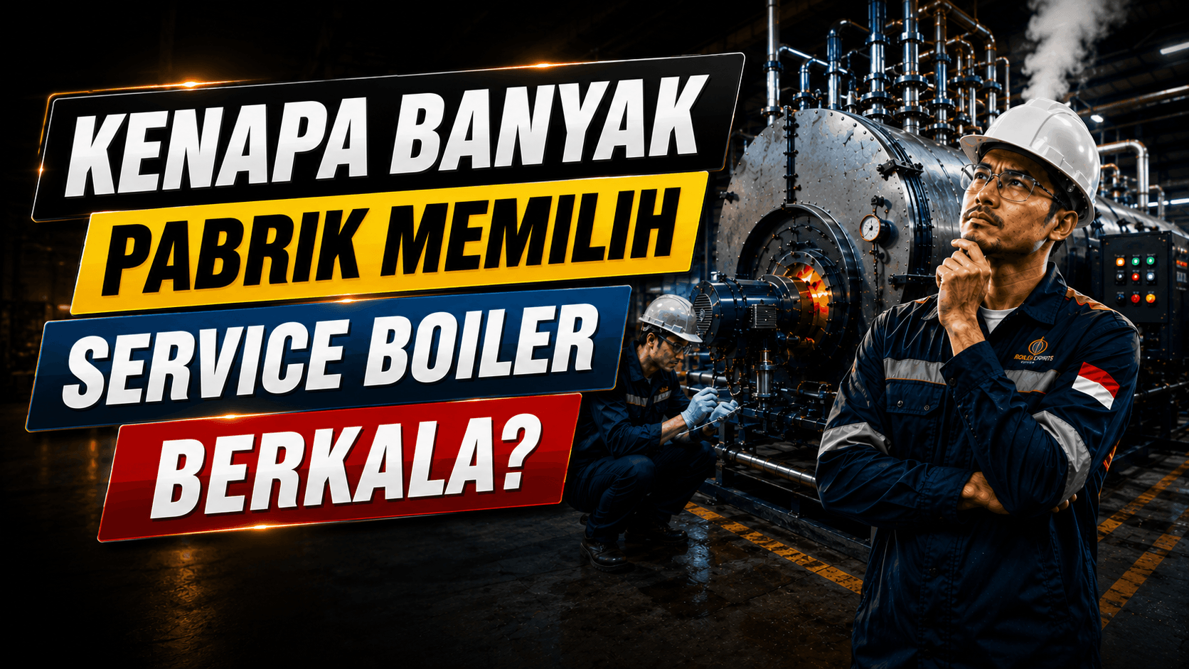 Kenapa Banyak Pabril Memilih Service Boiler Berkala?