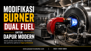 modifikasi burner dua bahanbakar