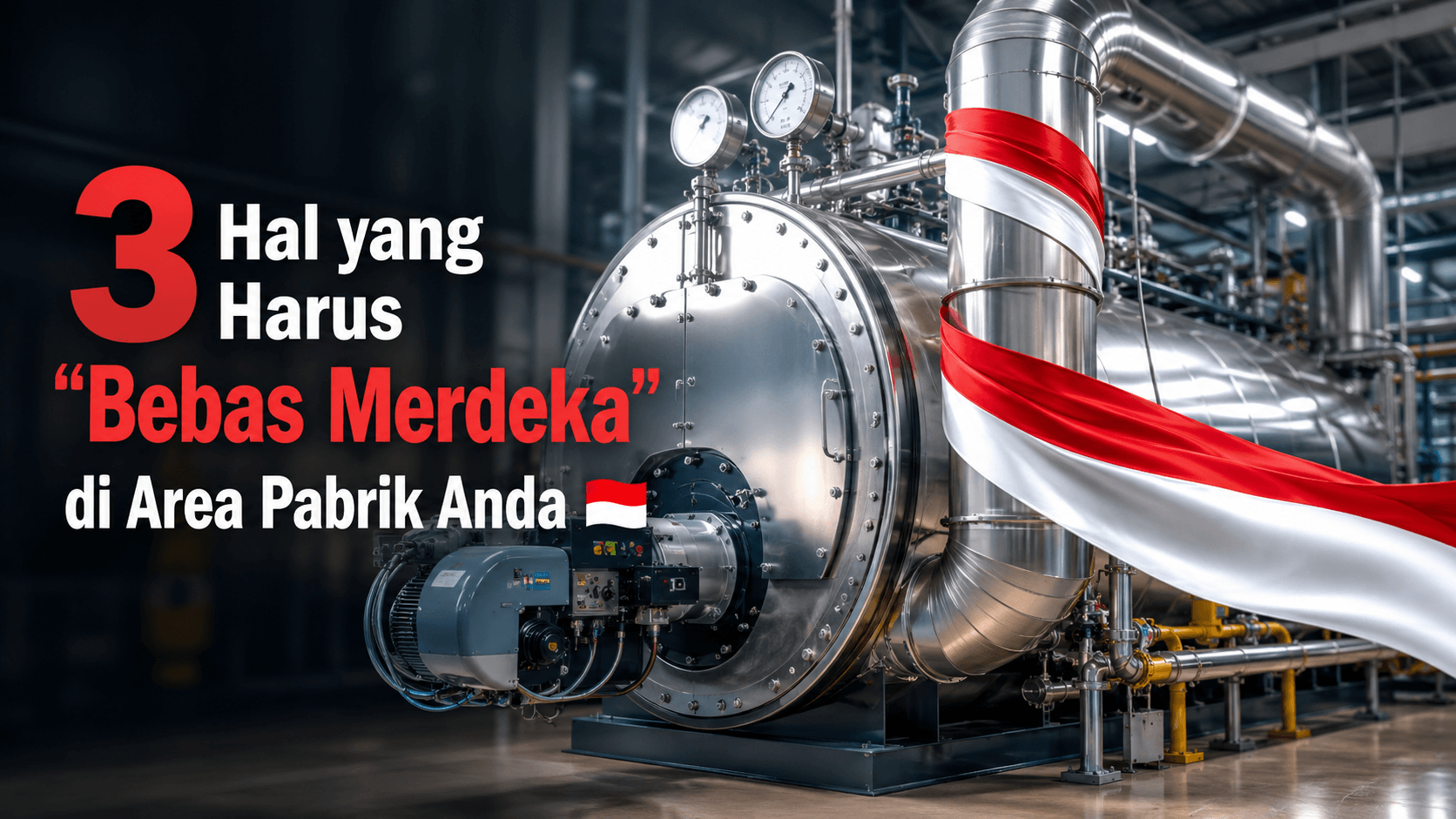 3 Hal Bebaskan Merdeka di Pabrikmu